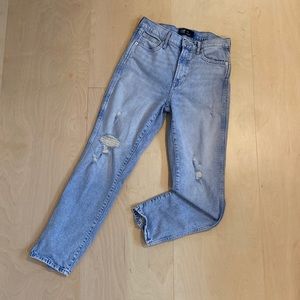 Gap Cigarette High rise jeans 4/27R light wash